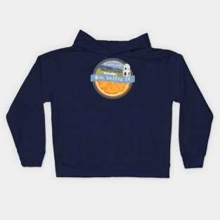 Ojai Valley, CA Hippie Badge Kids Hoodie